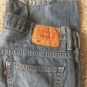 Levi's Blue Men's Jeans 569 31x34